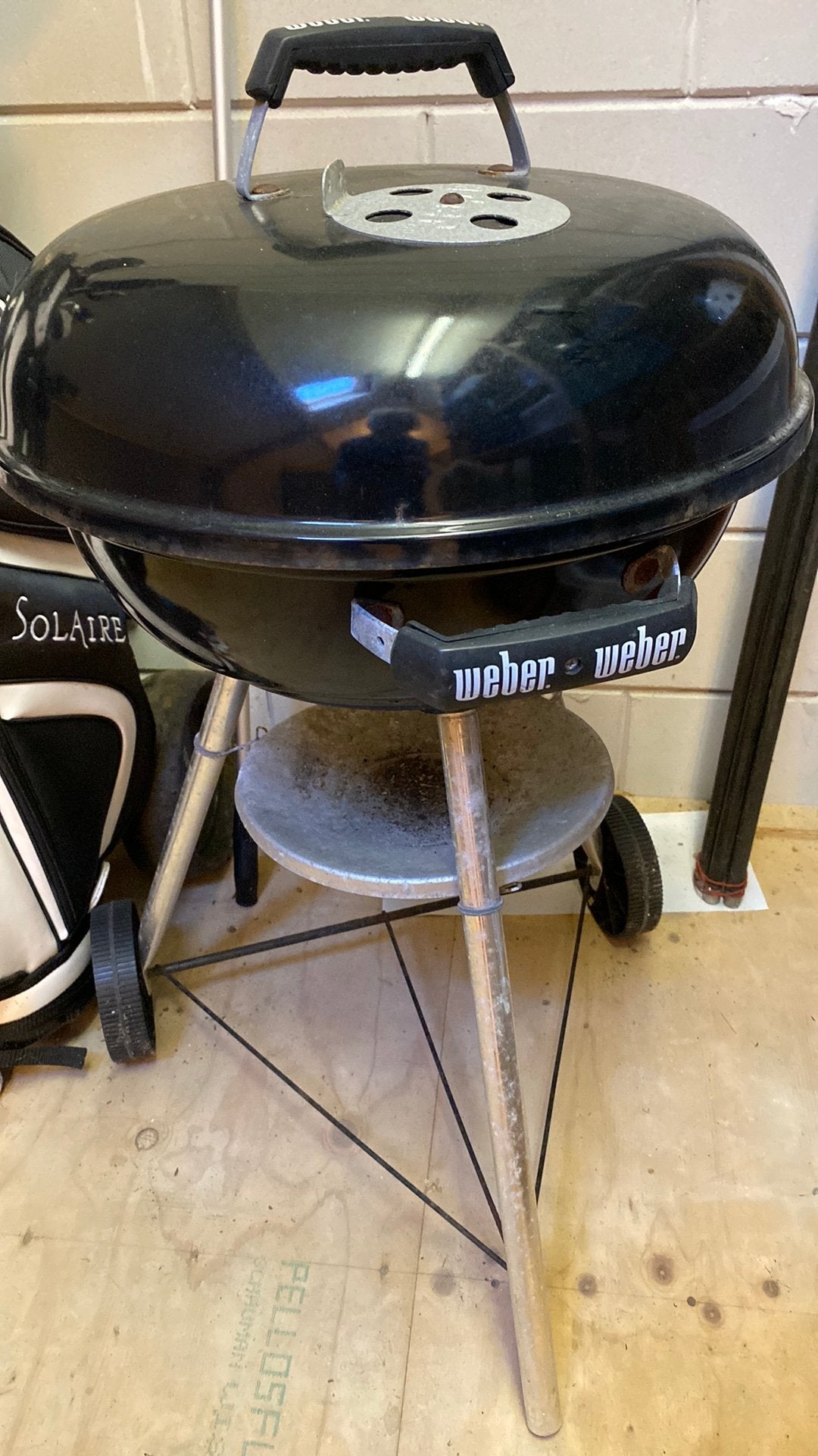Weber barbecue, Tuin en Terras, Ophalen, Gebruikt