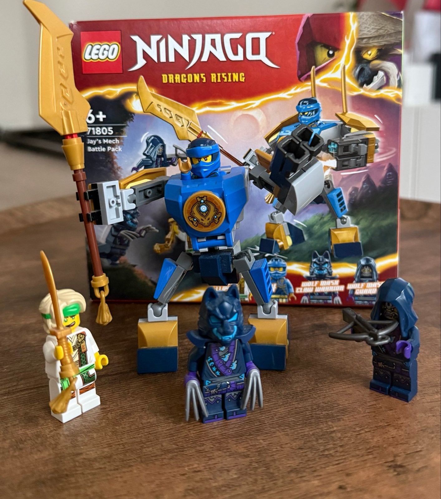 Lego Ninjago 71805 Jay's Mech Battle Pack Dragons Rising, Ophalen, Zo goed als nieuw