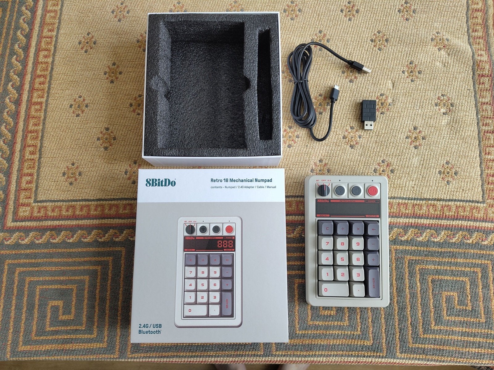 8BitDo Bluetooth/2.4Ghz Numpad - Nieuwstaat, Computers en Software, Ophalen, Nieuw, Draadloos, 8BitDo