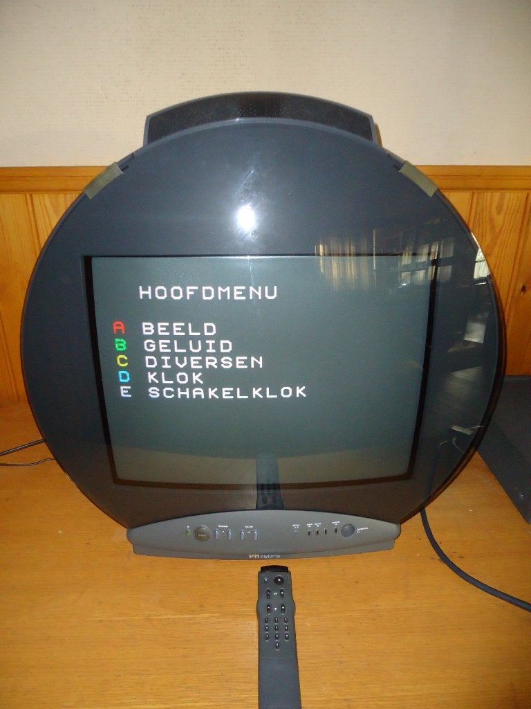 philips sensuval design crt tv 21pt350a defect, Ophalen, Niet werkend, 40 tot 60 cm, Philips