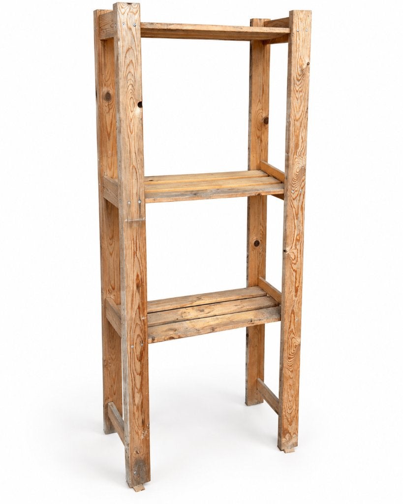 IKEA Houten Stellingkast  Opbergrek – 3 Legplanken, Huis en Inrichting, Gebruikt, ., Ophalen of Verzenden, .