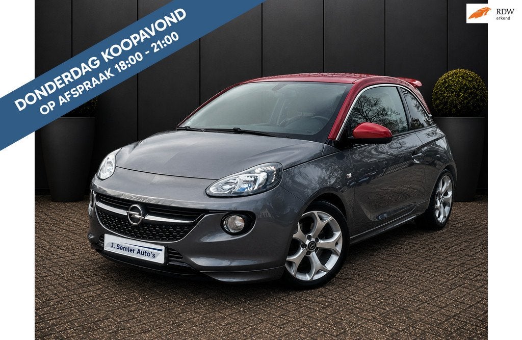 Opel ADAM 1.4 Turbo S RECARO PDC CLIMATE CONTROL CRUISE, Voorwielaandrijving, Gebruikt, 4 cilinders, 150 pk