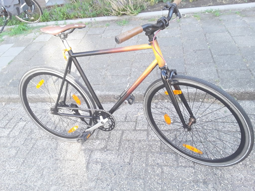 Single speed fiets , fixie( Rijdende Conditie) *Bieden mag*, Ophalen, Gebruikt, Terugtraprem, Overige merken