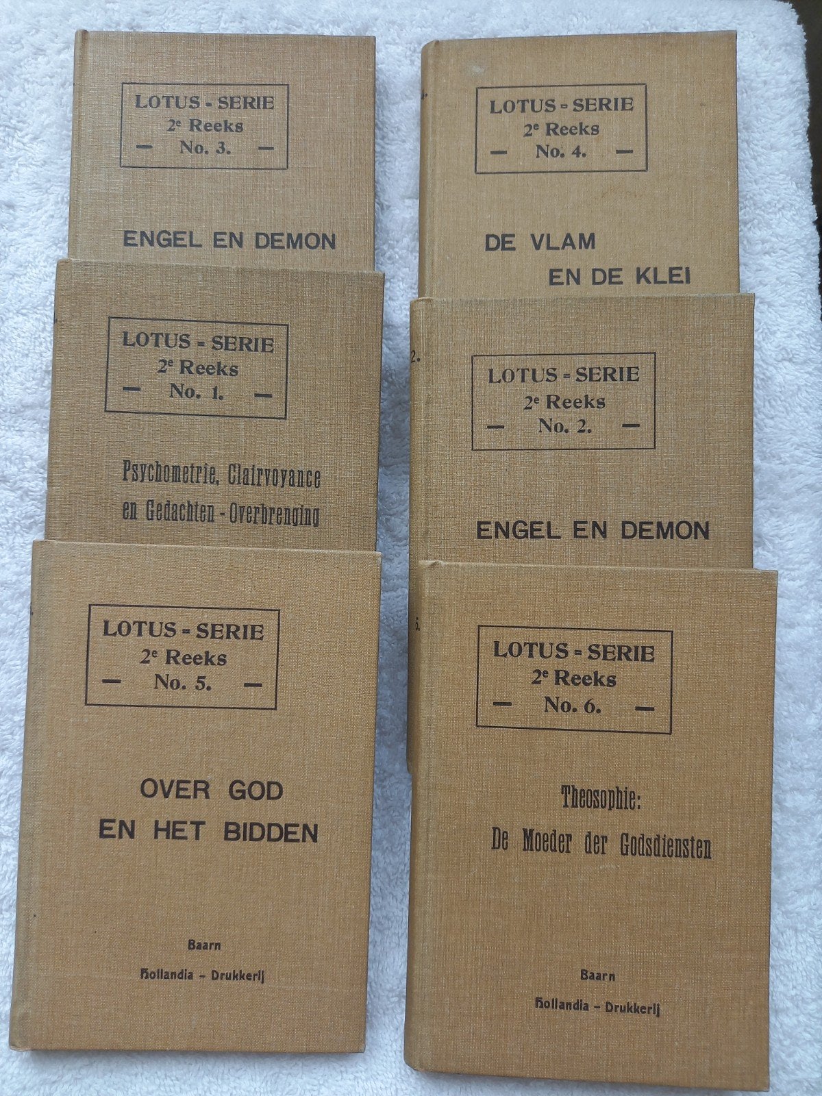 w6 Lotus-Serie 2e Reeks - Complete Set (10 Boekjes), Ophalen of Verzenden, Gelezen, Diverse Auteurs, Nederland