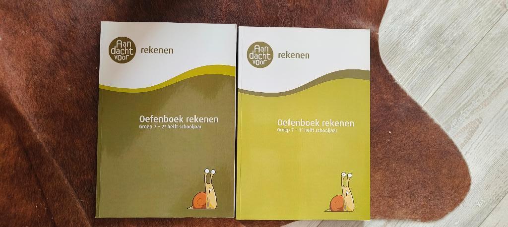 Aandacht voor rekenen groep 7, onbeschreven, Boeken, Verzenden, Zo goed als nieuw, Overige niveaus, Overige vakken