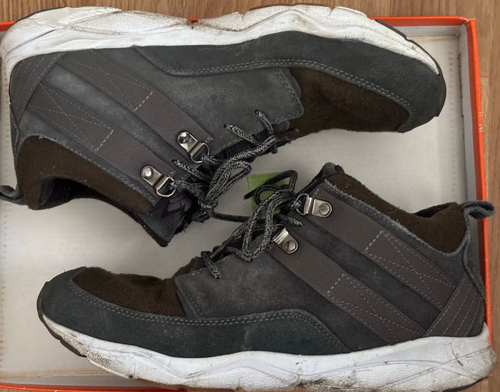 Superdry heren schoenen maat 42 origineel, Ophalen, Zwart, Overige typen, Gedragen
