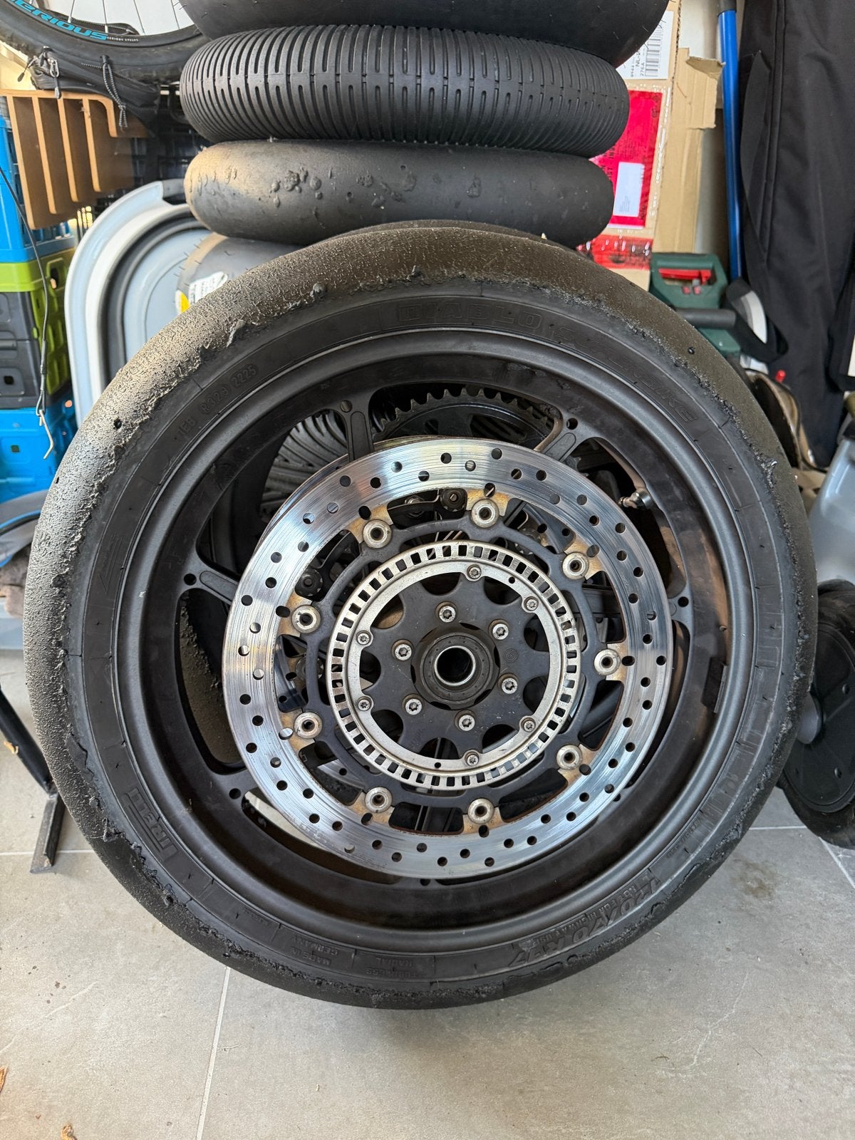 BMW S1000RR K46 Gesmede HP Wielen (Gebruikt), Ophalen, Gebruikt