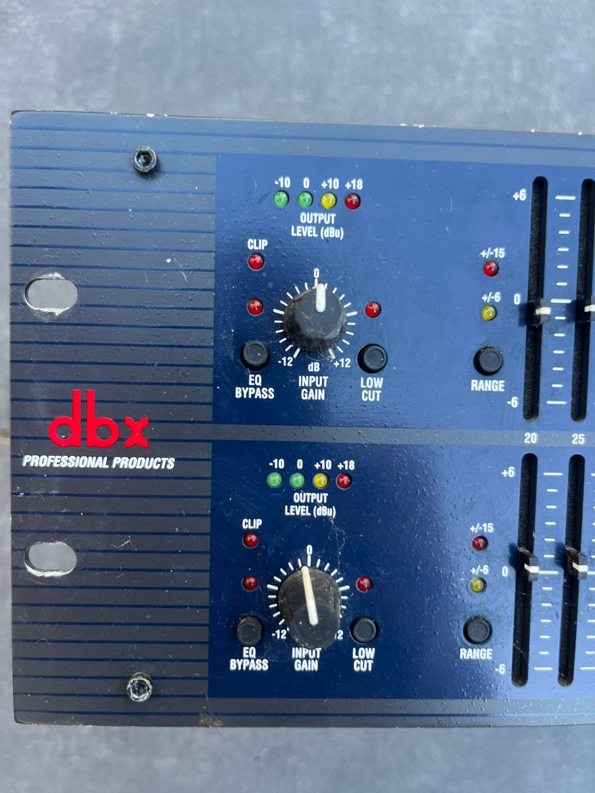 DBX equaliser, Ophalen of Verzenden, Zo goed als nieuw, Equalizer
