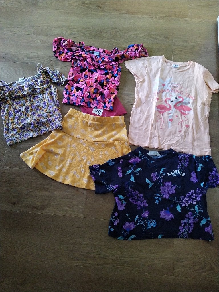 44 - Meisjes kleding pakket - Maat 146 - 152  Goede staat, Ophalen of Verzenden, Gebruikt, Meisje