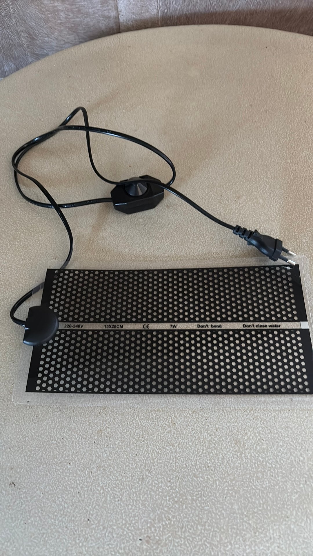 7 watt verwarmings mat voor reptielen, Dieren en Toebehoren, Ophalen, Zo goed als nieuw