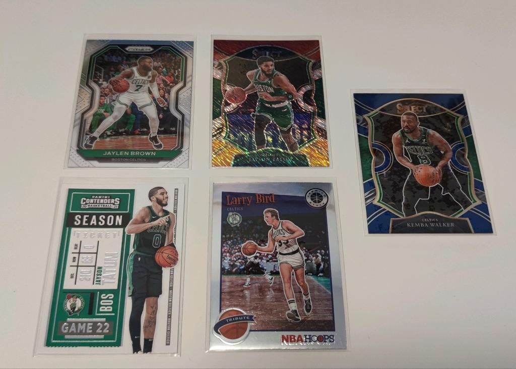 Basketbal kaarten - Boston Celtics, Hobby en Vrije tijd, Verzamelkaartspellen | Overige, Ophalen of Verzenden