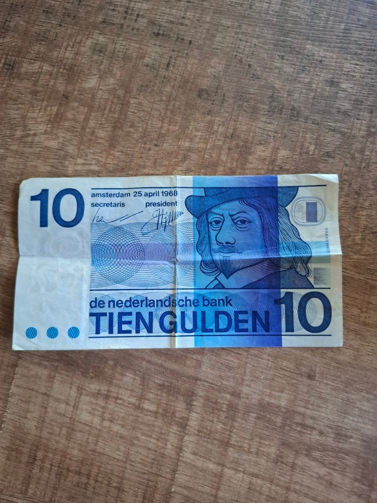 10 Gulden biljet uit 1968 - De Nederlandse Bank, Postzegels en Munten, Bankbiljetten | Nederland, Ophalen of Verzenden, 10 gulden