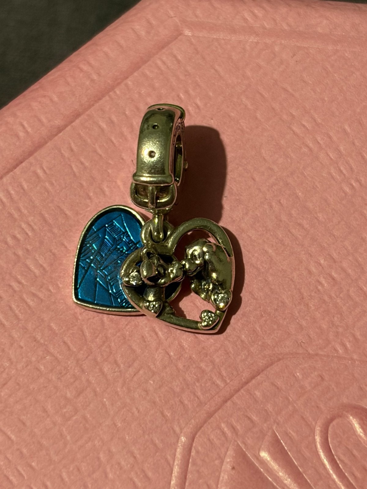 Pandora Disney Lady en de Vagebond Bedel - Opposites Attract, Pandora, Ophalen of Verzenden, Zo goed als nieuw, 1 bedel