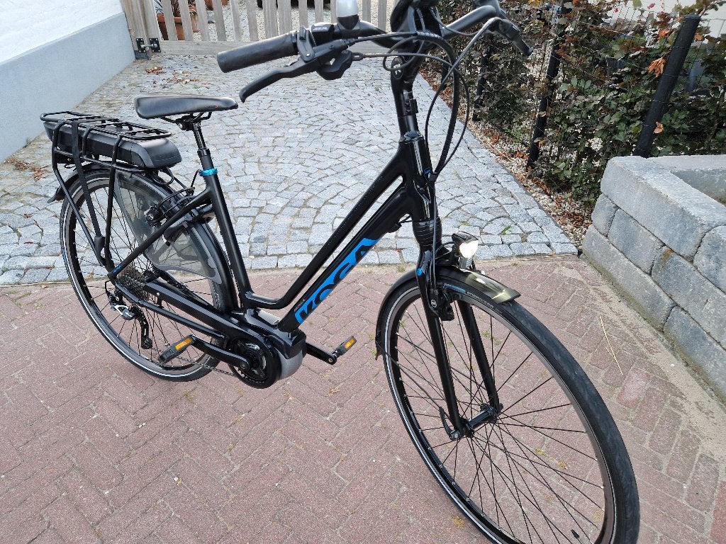 Elektrische dames fiets bosch middenmotor koga, Fietsen en Brommers, 53 tot 56 cm, Versnellingen, Zo goed als nieuw, Ophalen