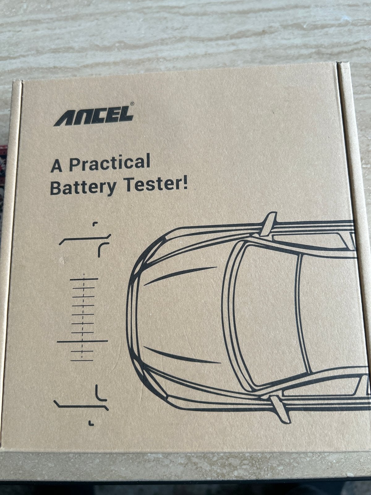 ANCEL AD410 Pro OBDII + Batterij Tester, Auto-onderdelen, Ophalen of Verzenden, Nieuw, Universele onderdelen