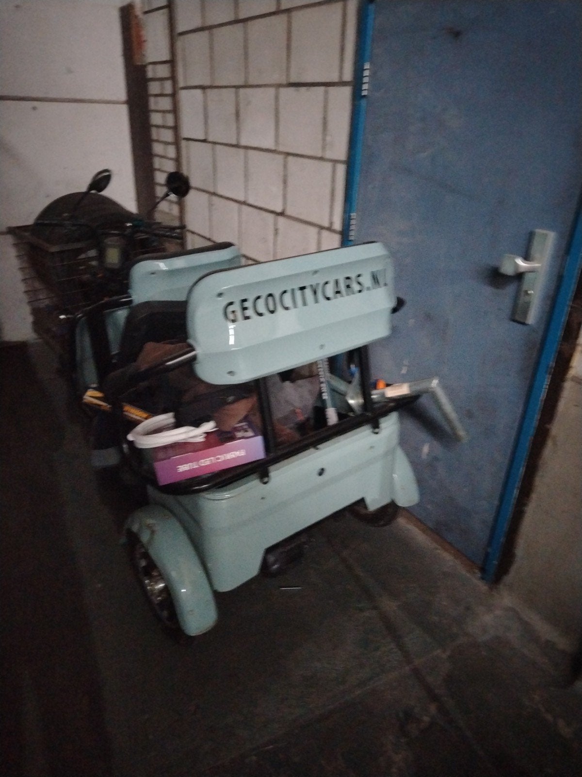 Geco Scootmobiel, Ophalen