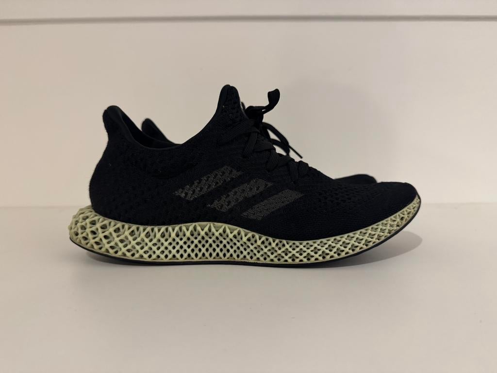 Adidas Futurecraft 4D Core Black 2021, Kleding | Heren, Schoenen, Ophalen of Verzenden, Gedragen, Zwart, Sneakers of Gympen