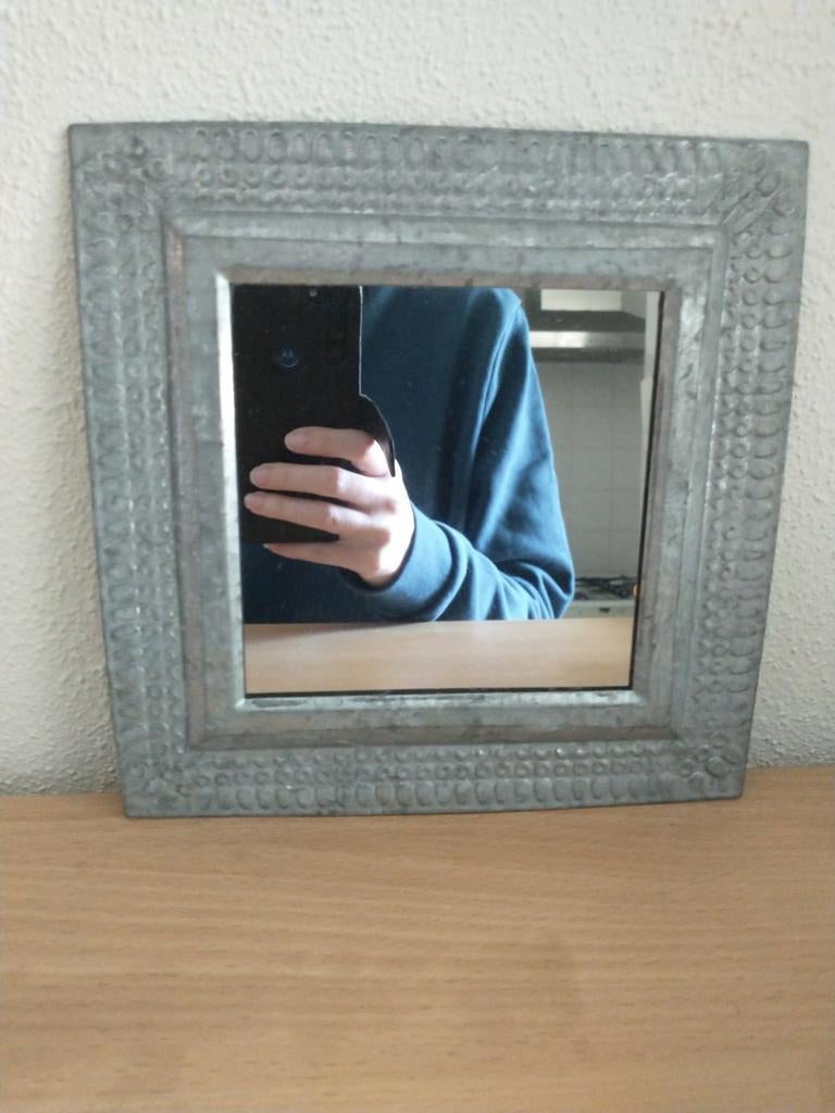 Mooi spiegeltje, Huis en Inrichting, Ophalen, Rechthoekig, Minder dan 50 cm, Minder dan 100 cm