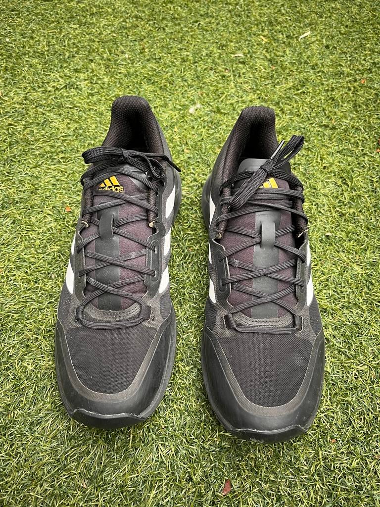 Adidas hockeyschoenen maat 40 2/3, Ophalen, Gedragen, Zwart, Sneakers of Gympen