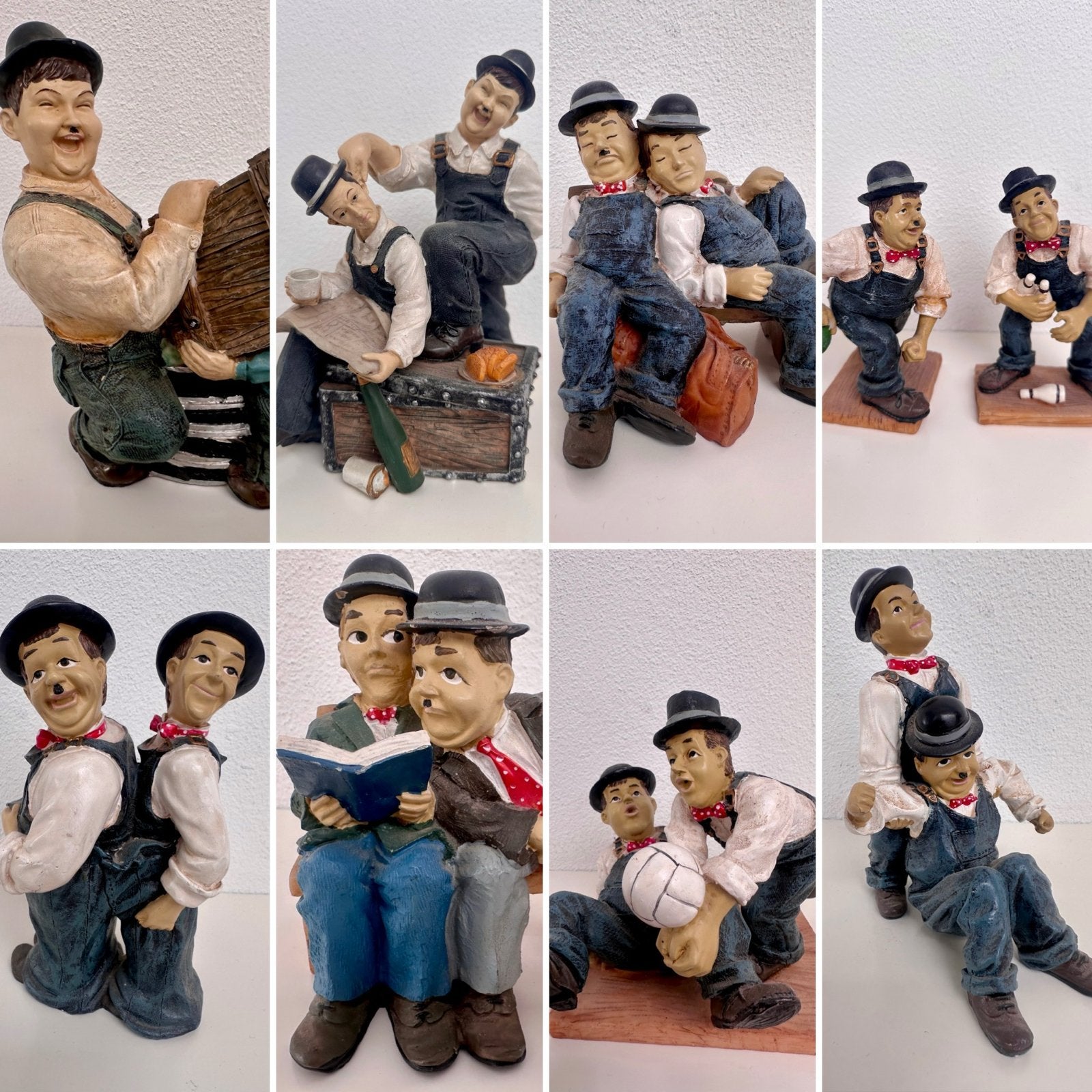 Laurel en Hardy beeldjes collectie, Verzamelen, Ophalen of Verzenden, Zo goed als nieuw