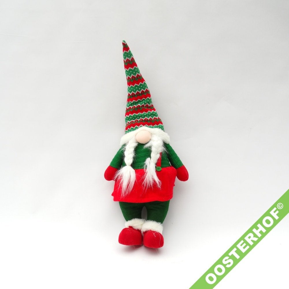 Kerstgnoom / kabouter | 70 cm hoog, Ophalen of Verzenden, Zo goed als nieuw