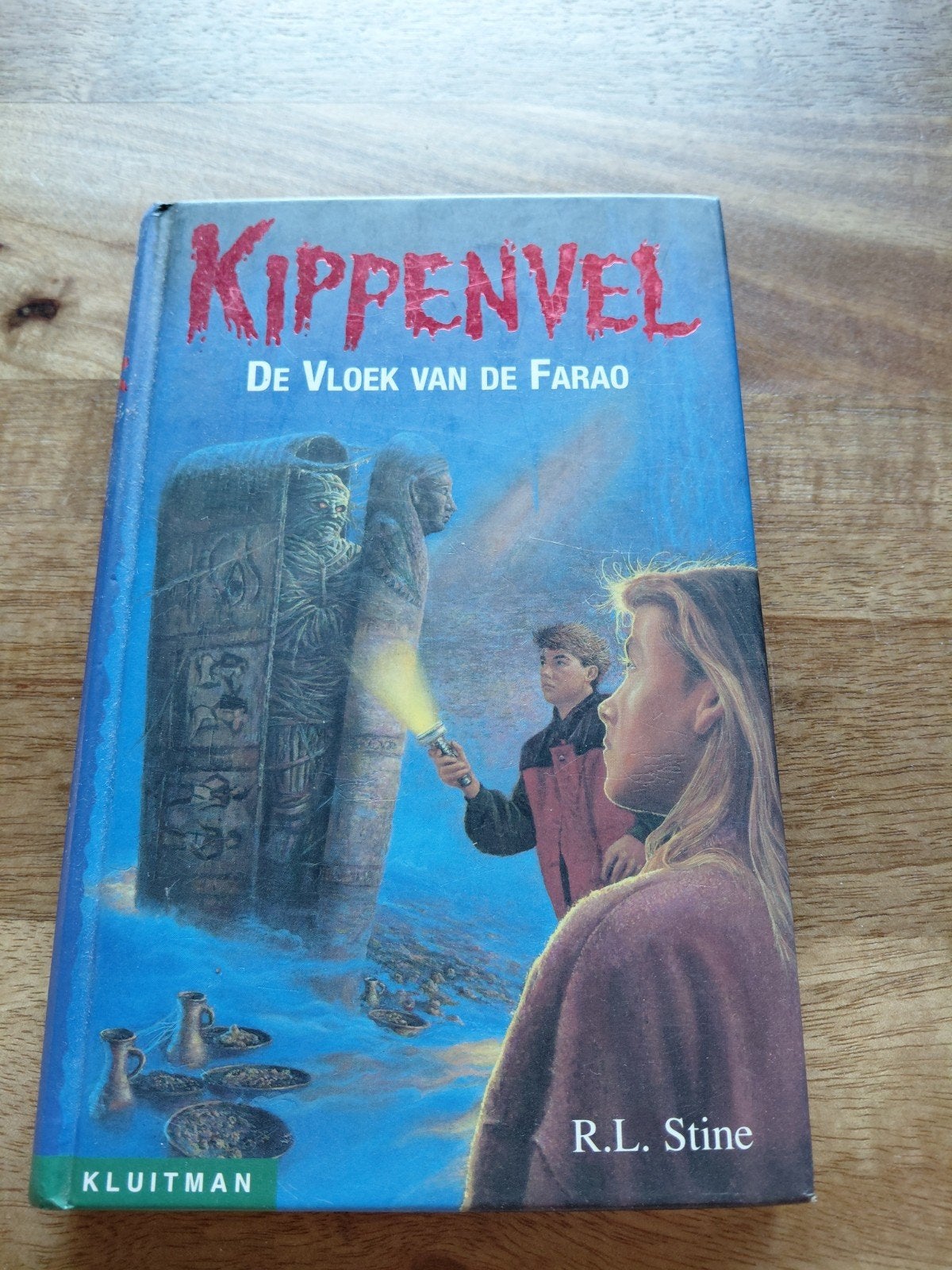 Kippenvel: De Vloek van de Farao - R.L. Stine, Boeken, Ophalen of Verzenden