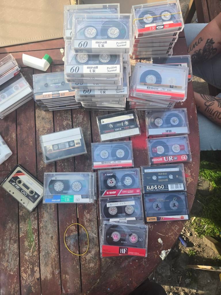 grote partij cassettebandje 61 stuks, Cd's en Dvd's, Cassettebandjes, Ophalen of Verzenden