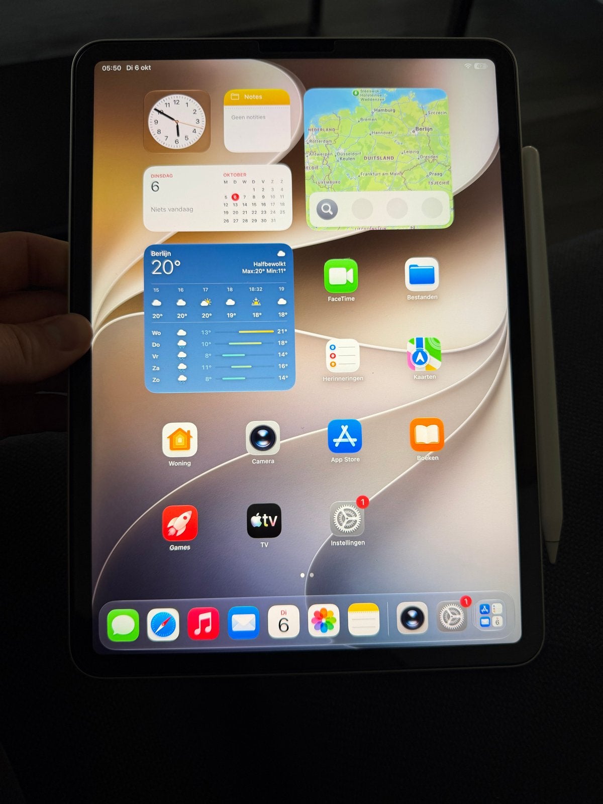 Apple iPad Pro 4e gen 2022 256GB WiFi met Apple Pencil, Ophalen, 11 inch, Zo goed als nieuw, Apple iPad Pro