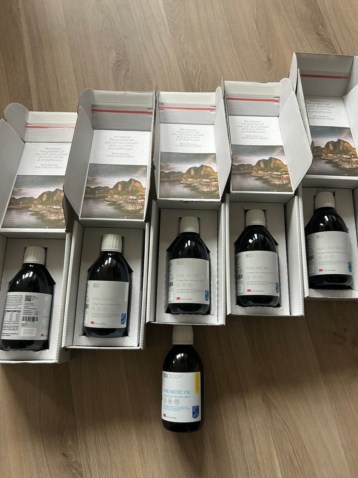 Eqology Pure Arctic Oil - 5x Naturel, 1x Lemon, Ophalen of Verzenden, Nieuw, Poeder of Drank