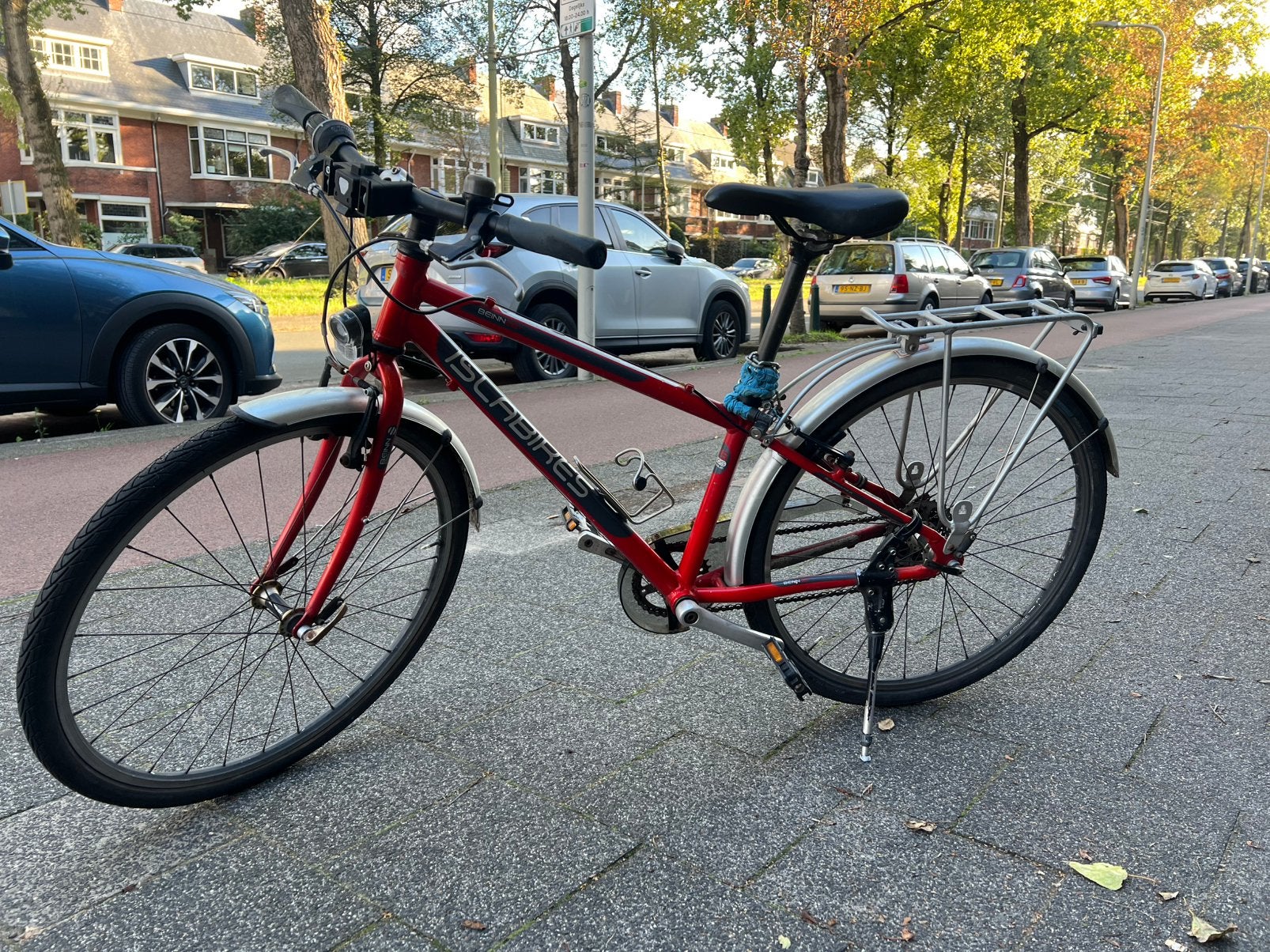 Kinderfiets 24 inch (Isla Bike), Ophalen, Velgrem, Versnellingen, Gebruikt