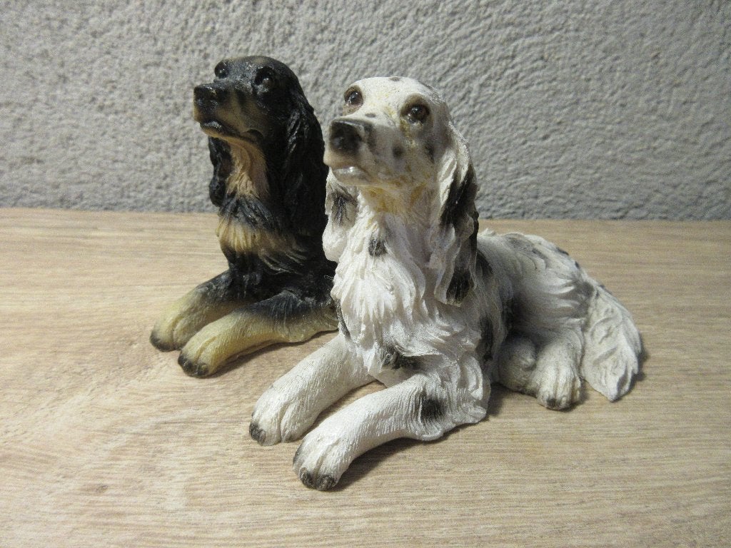Vintage setter set mode hondjes, Ophalen of Verzenden, Gebruikt, Dier