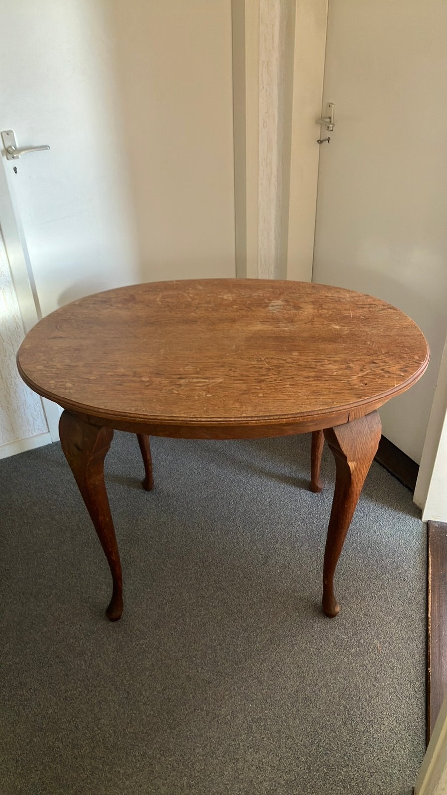 Vintage tafel ovaal, Ophalen