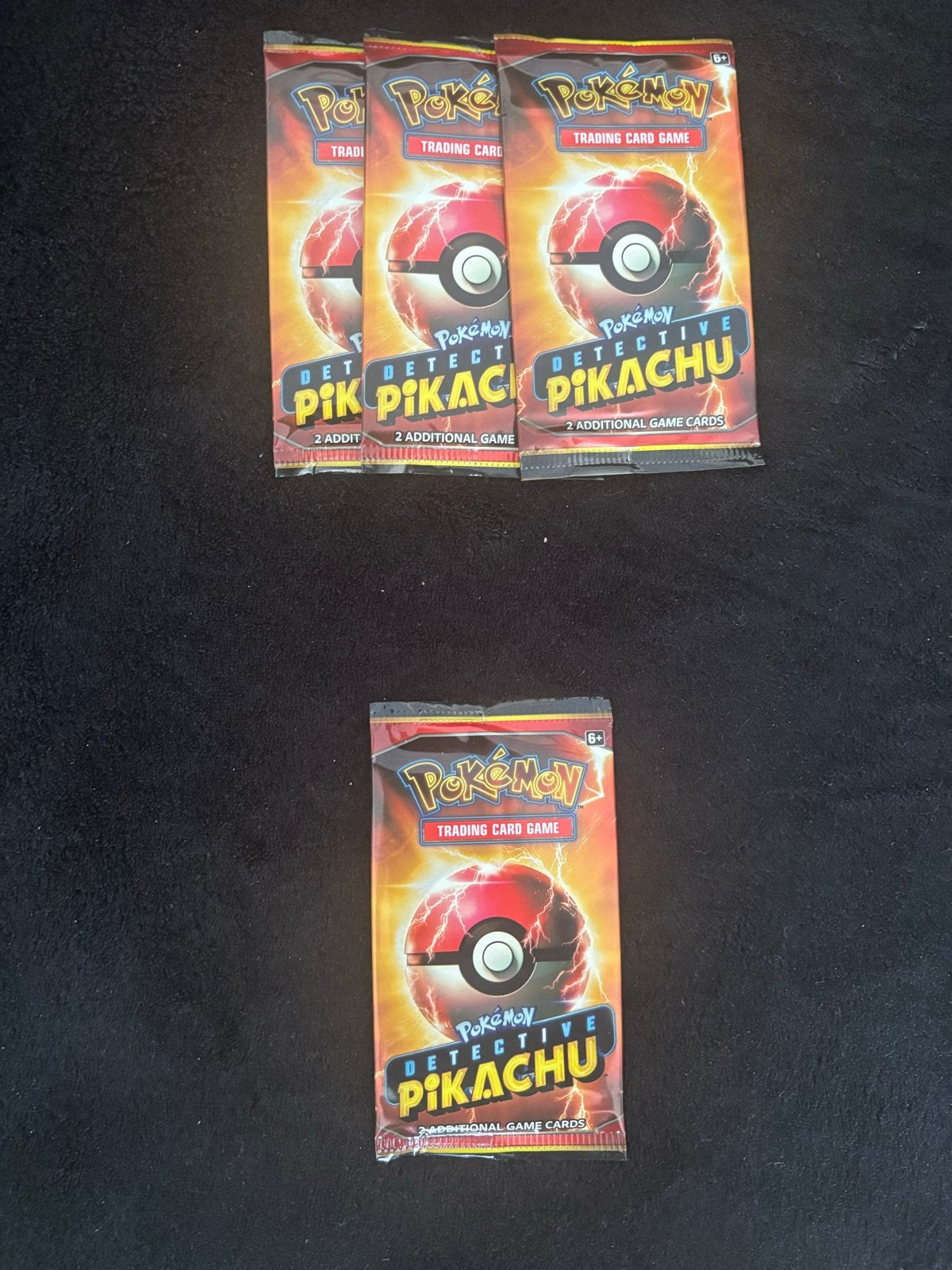 Pokémon Detective Pikachu Booster Packs (4 stuks), Ophalen, Nieuw, Booster