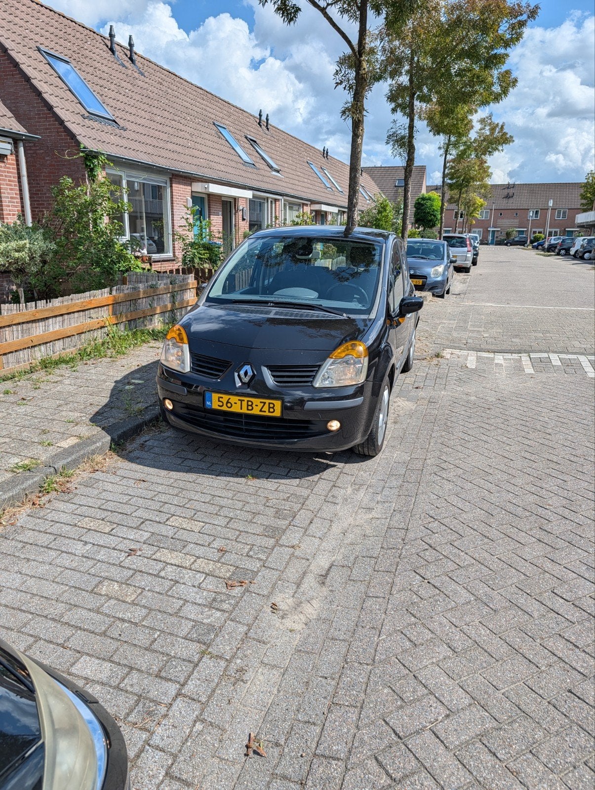 Renault Modus 1.6 16V Team Spirit E4 2006 Zwart Apk 10-2027, Auto's, Voorwielaandrijving, 1145 kg, Zwart, 4 cilinders