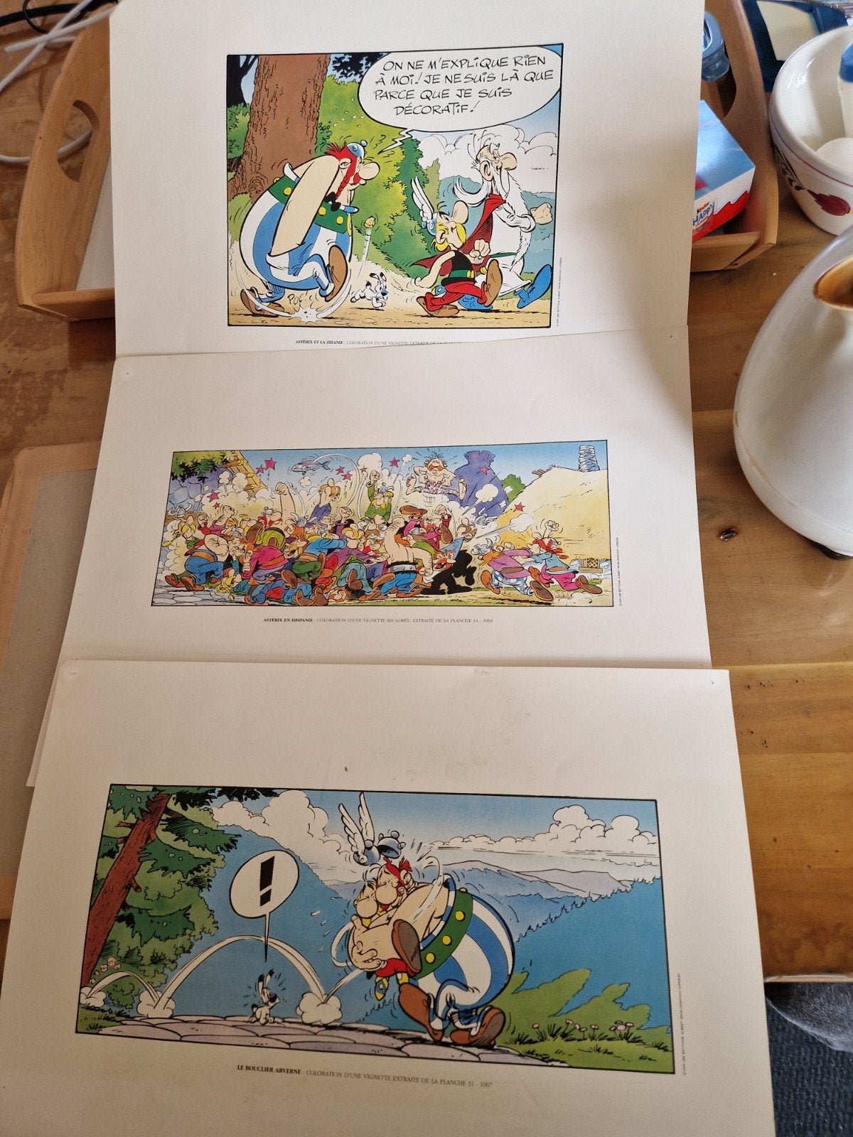 Vintage Disney Mickey Mouse & Pluto ingelijste tekeningen, Ophalen