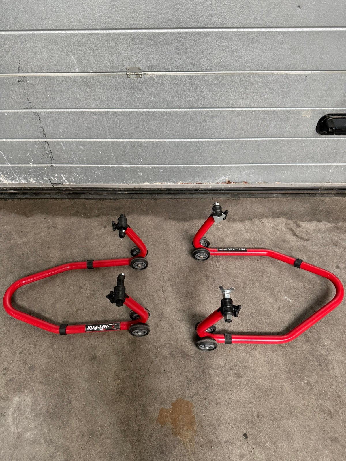 Paddock stand voor + achter bikelift, Ophalen of Verzenden