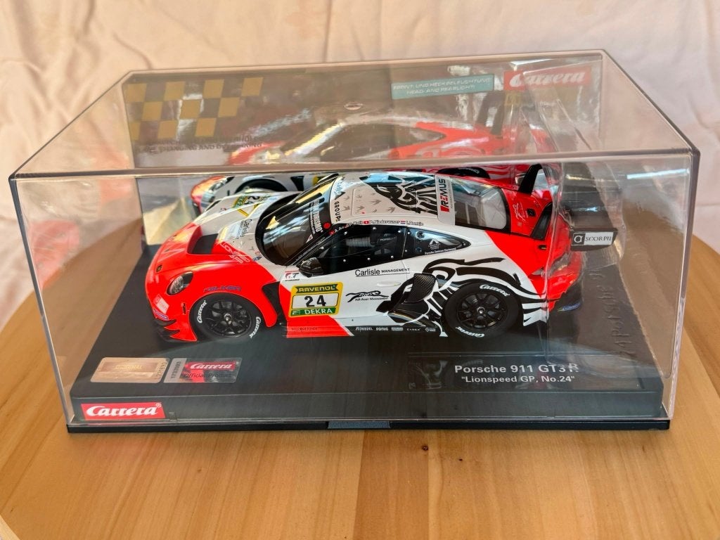 Carrera Digital 124 Porsche GT3 R "Lionspeed GP, No.24" ., Kinderen en Baby's, Racebaan, Carrera, Nieuw, Ophalen of Verzenden