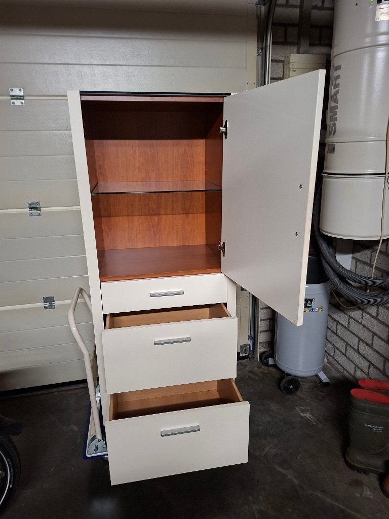 badkamerkast, Ophalen, (Half)hoge kast, 50 tot 100 cm, Zo goed als nieuw