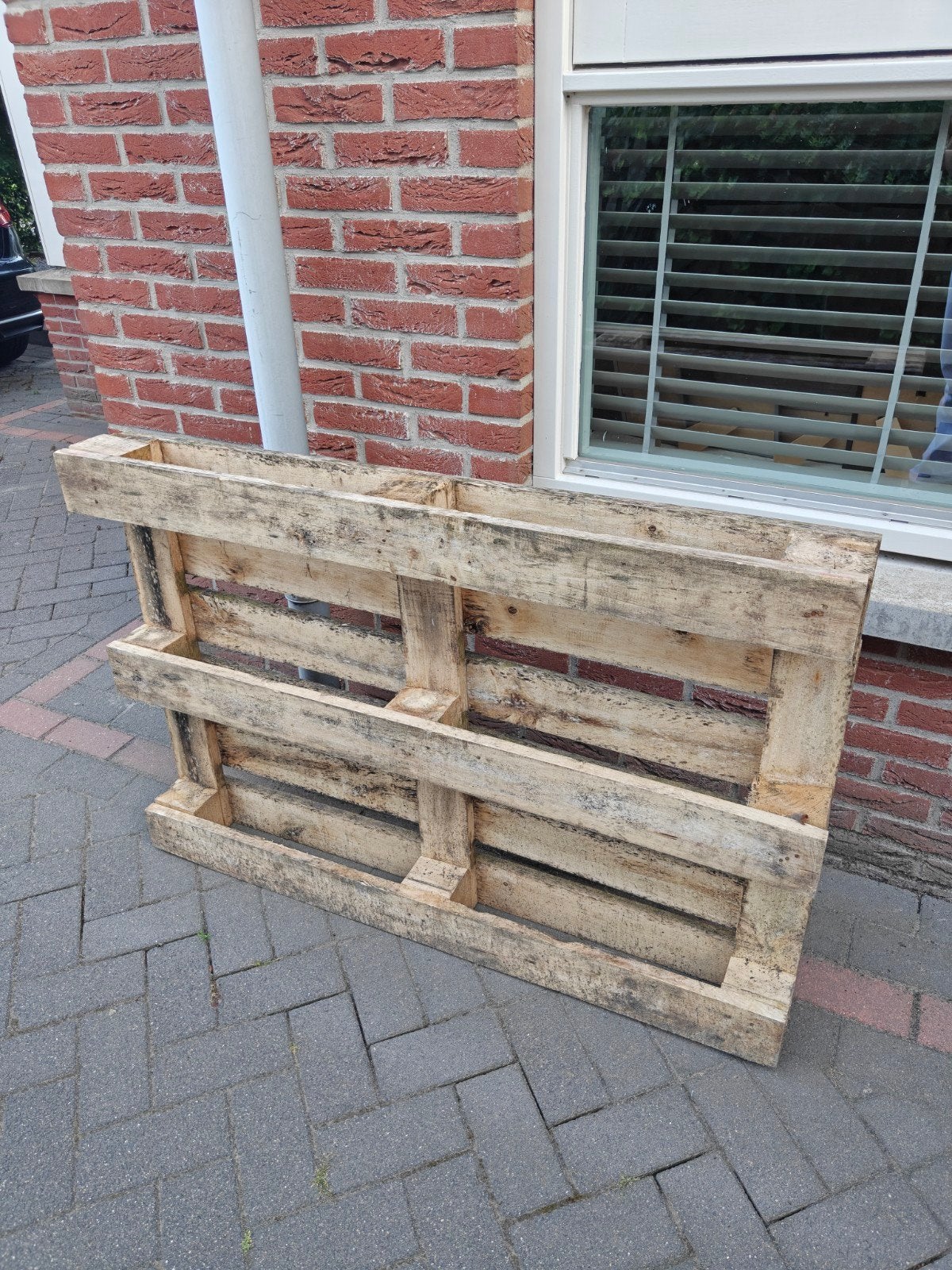 1 pallet gratis op te halen, Ophalen, 50 mm of meer, Minder dan 200 cm, Vuren