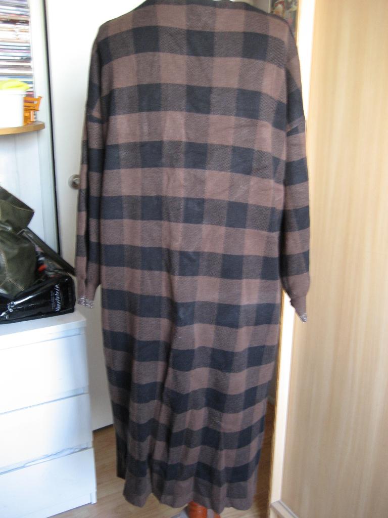 lang vest 46/48 Adia zwart bruin geblokt nieuw, Zwart, Maat 46/48 (XL) of groter, Nieuw, Ophalen of Verzenden