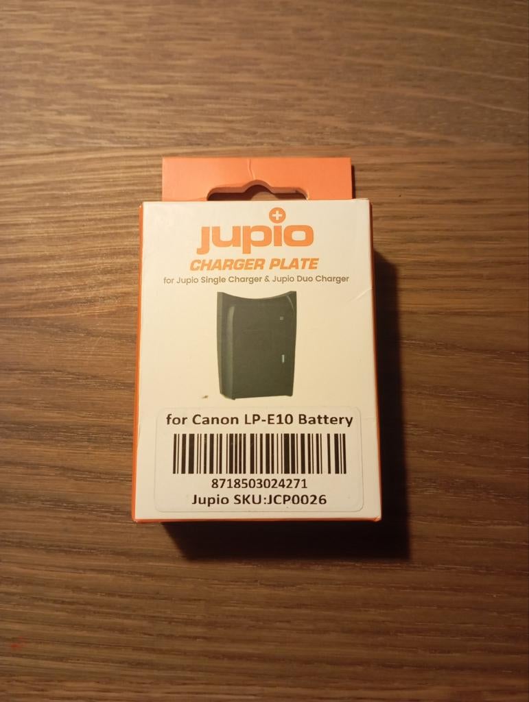 Jupio Charger plate LP-E10, Ophalen, Zo goed als nieuw