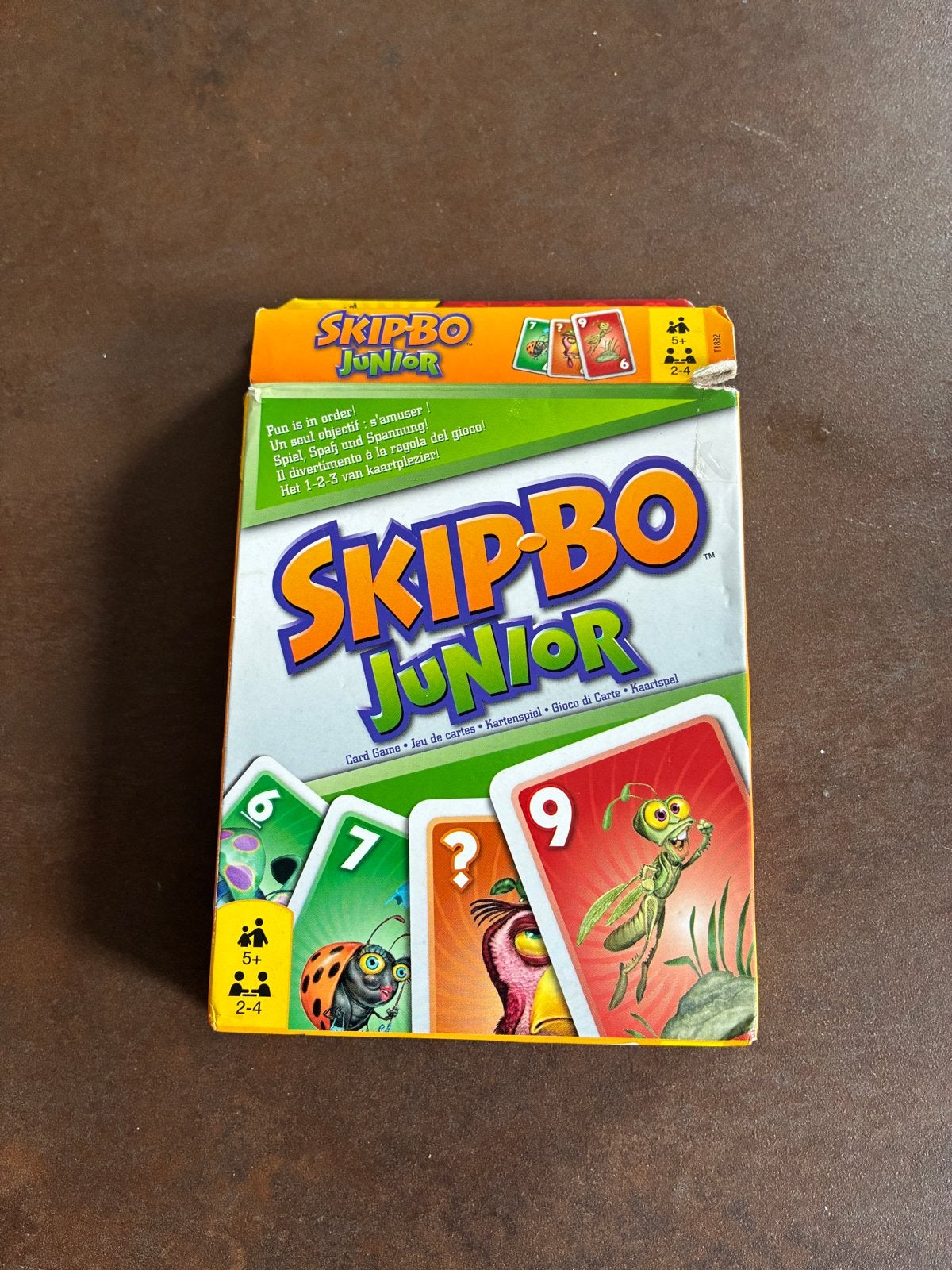 Skip-Bo Junior Kaartspel - gebruikt, Hobby en Vrije tijd, Drie of vier spelers, Ophalen of Verzenden, Gebruikt