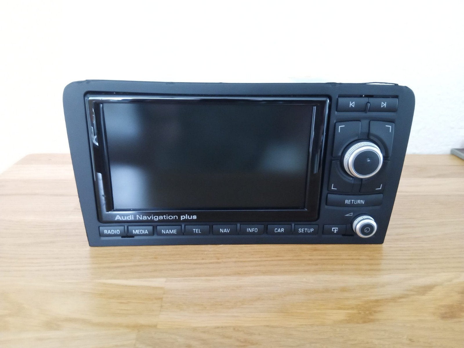Autoradio Audi (RNS-E), Ophalen of Verzenden, Gebruikt