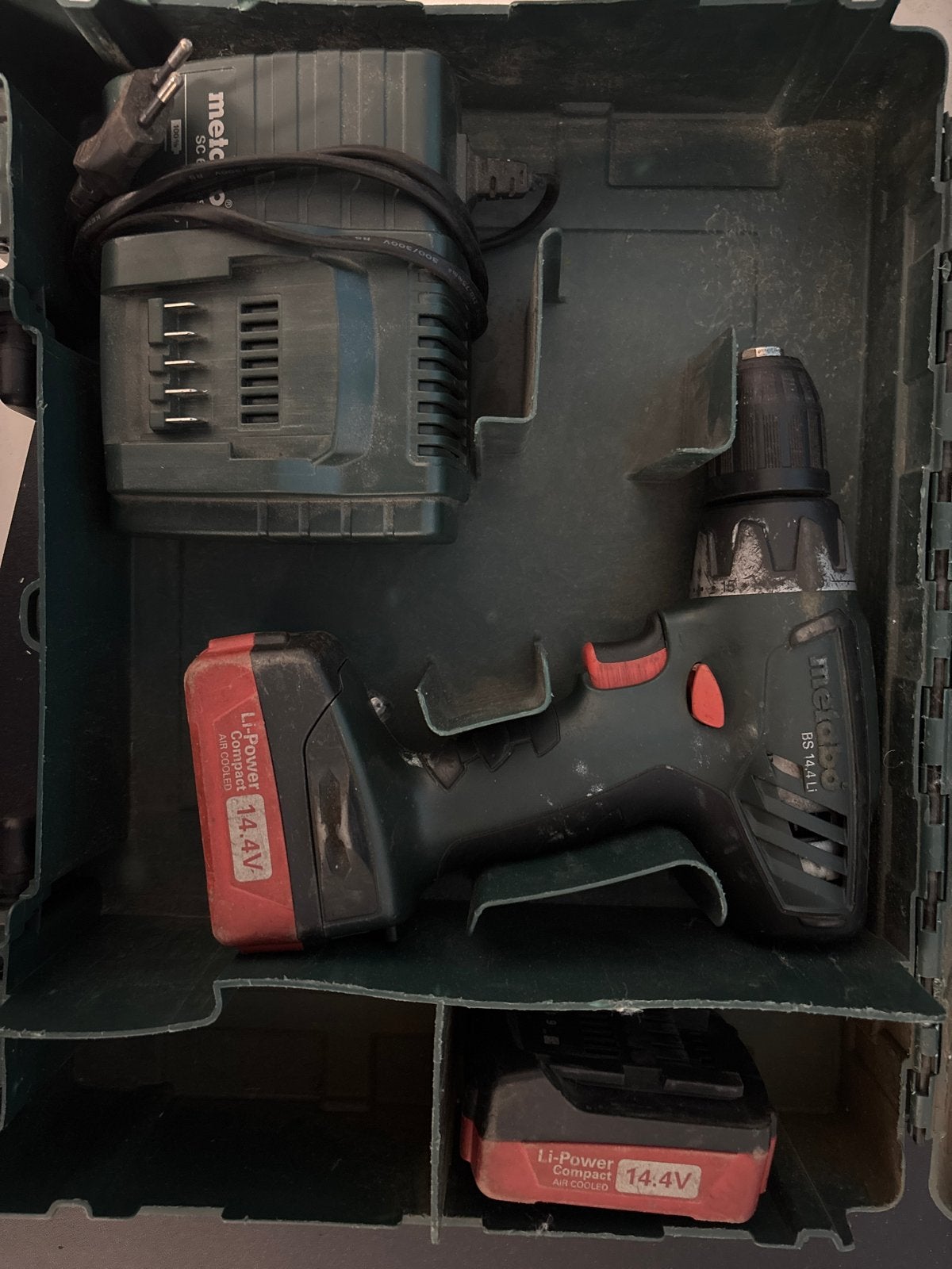 Metabo BS 14.4 Li-Power Compact Boor-/Schroefmachine, Gebruikt, Variabele snelheid, Ophalen of Verzenden, Boor- en Schroefmachine