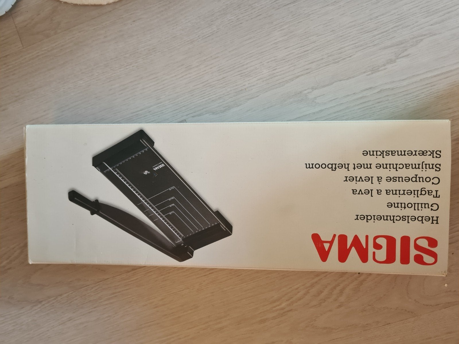Papier/foto snijmachine met hefboom, Ophalen, Nieuw