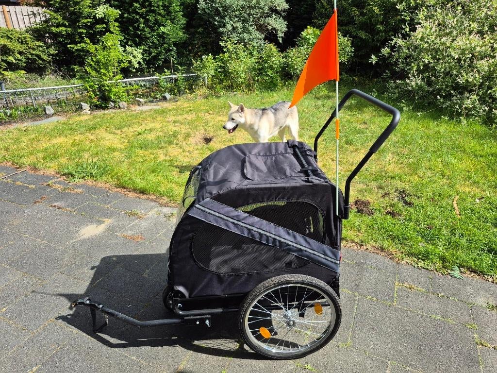 Fietskar hond, Opvouwbaar, Nieuw, 20 tot 40 kg, Hondenkar
