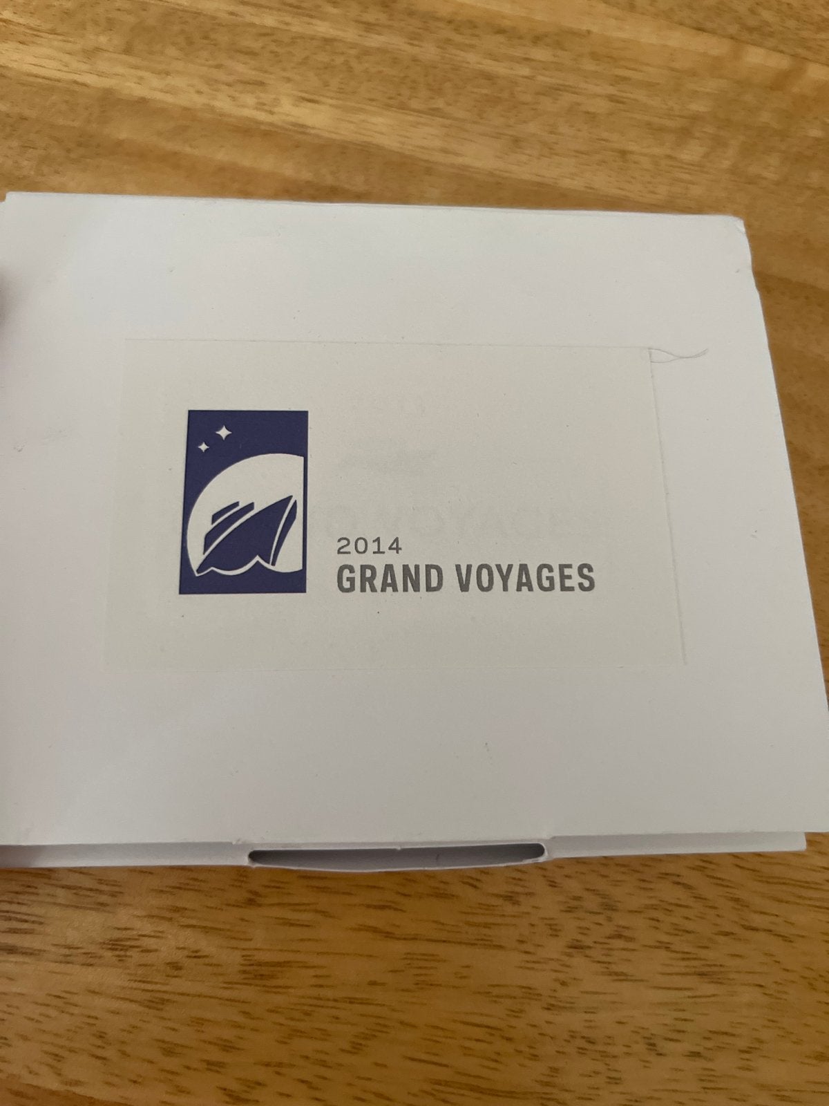2014 Grand Voyages MS Amsterdam onderzetter, Ophalen of Verzenden, Zo goed als nieuw