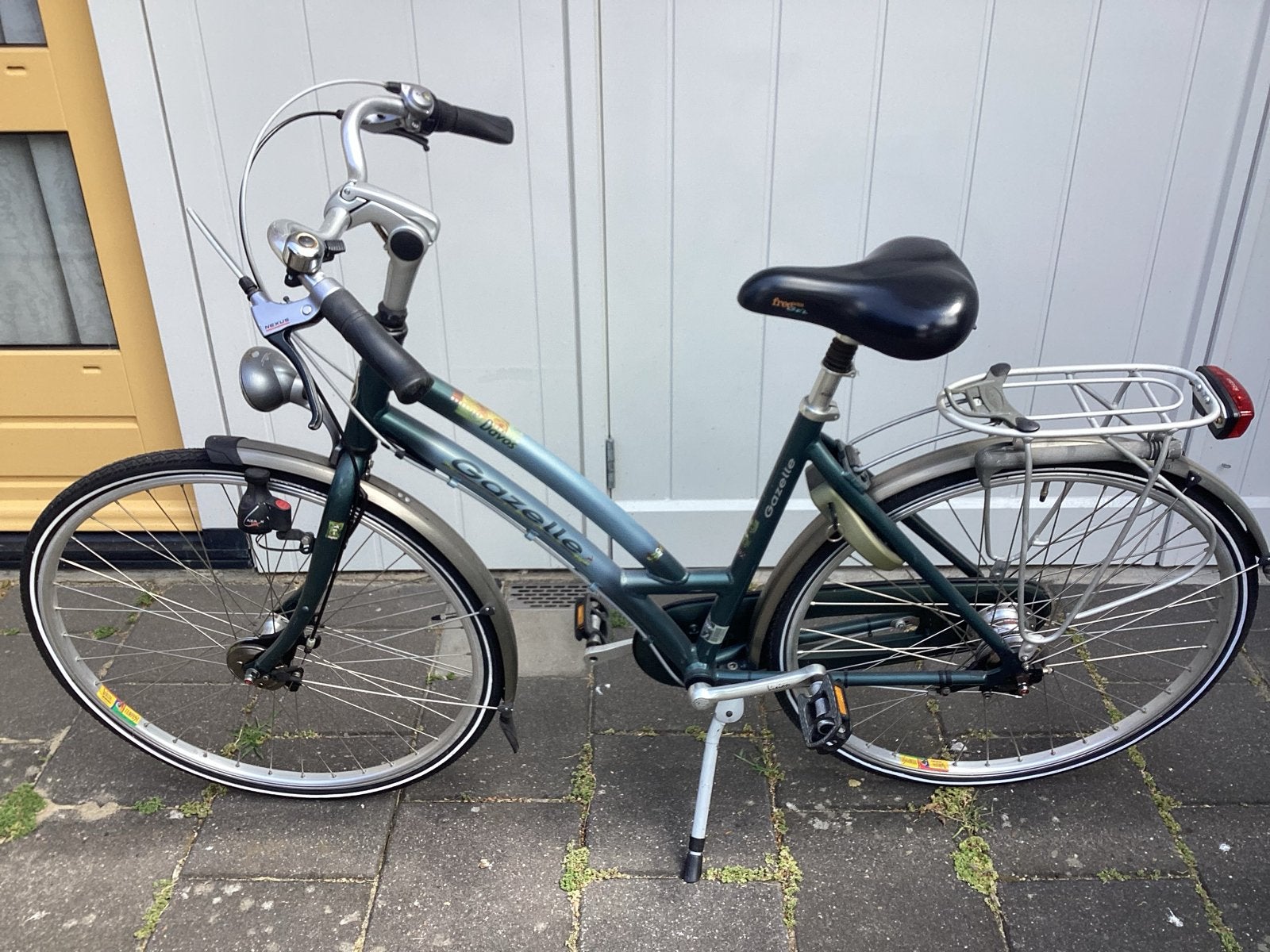 Gazelle Davos Damesfiets - 7 versnellingen, frame 49 cm, Fietsen en Brommers, Fietsen | Dames | Damesfietsen, Ophalen, Gebruikt