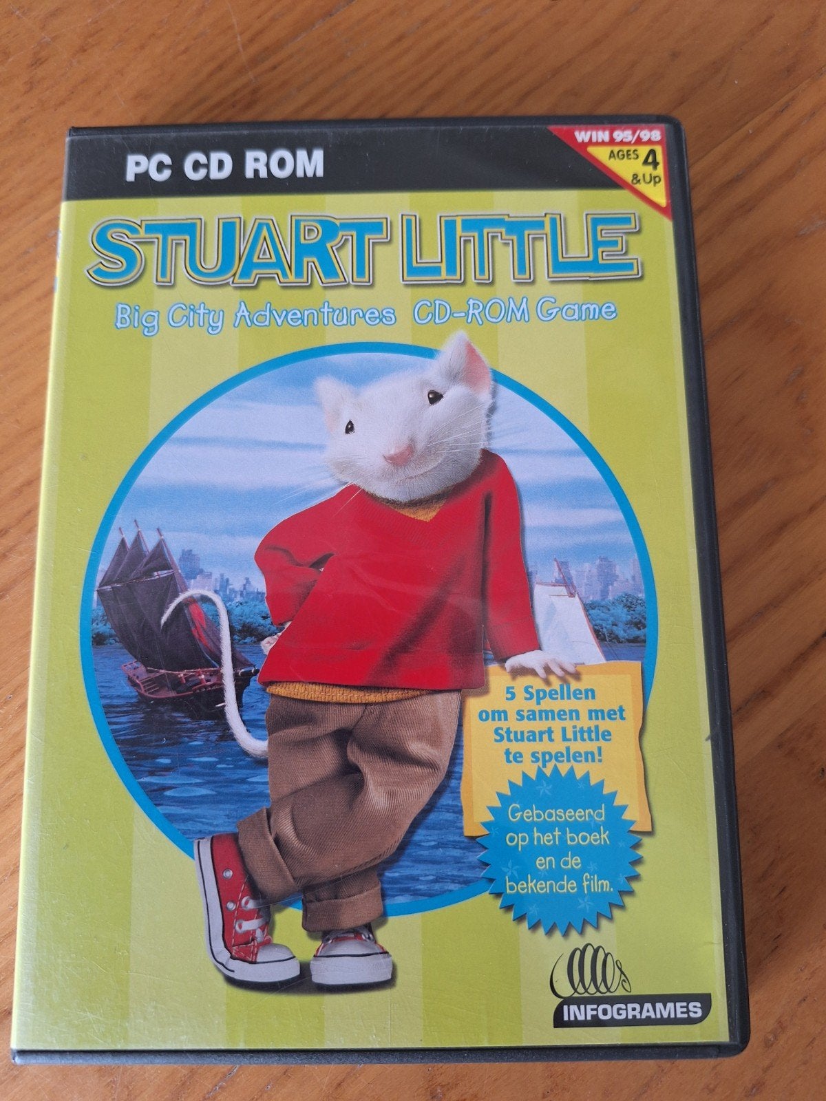 Stuart Little Big City Adventures PC CD-ROM Game - Nieuw!, Spelcomputers en Games, 1 speler, Ophalen of Verzenden, Nieuw, Avontuur en Actie