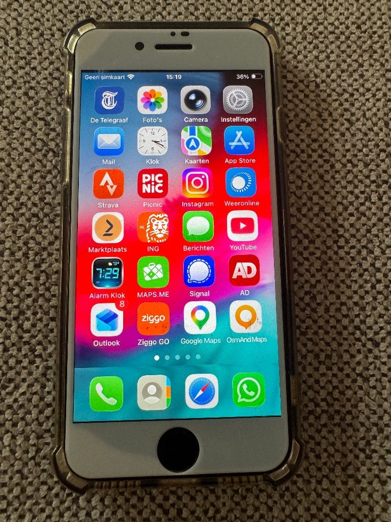 Iphone SE, 2022, 256GB, zwart. IN PERFECTE STAAT!!, 256 GB, Zwart, Ophalen of Verzenden, Zo goed als nieuw